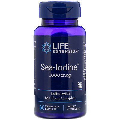 Life Extension Sea-Iodine (Йод) 1000 мкг 60 капсул