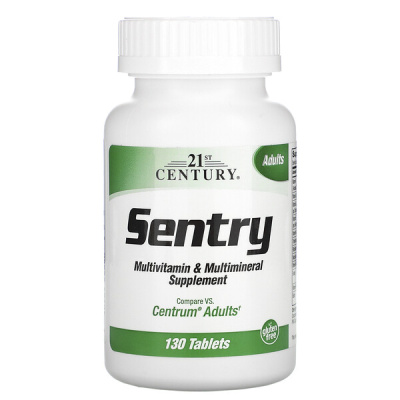 21st Century Sentry Multivitamin & Multimineral Supplement (мультивитаминная и мультиминеральная добавка) 130 таблеток