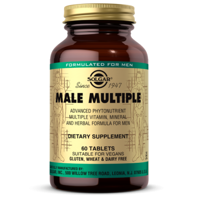 Solgar Male Multiple (Мультивитамины для мужчин) 60 таблеток