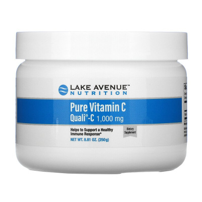 Lake Avenue Nutrition Pure Vitamin C Quali-C (чистый витамин С в порошке) 1000 мг 250 г