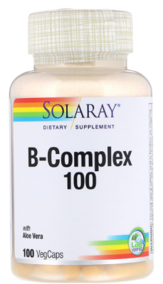 Solaray B-complex "100" 100 капсул