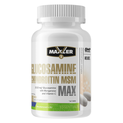 Maxler Glucosamine Chondroitin MSM MAX 90 таблеток