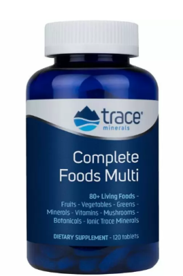 Trace Minerals Complete Foods Multi (Мультивитамины) 120 таблеток