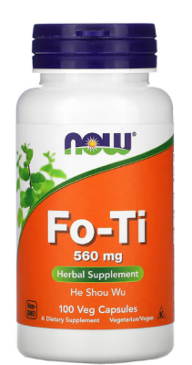 Now Foods Fo-Ti He Shou Wu 560 мг 100 вег. капсул