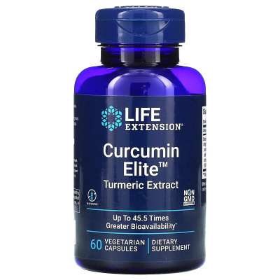 Life Extension Curcumin Elite (экстракт куркумы) 60 капсул