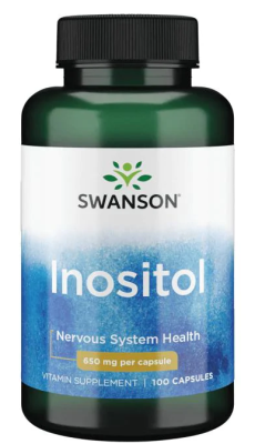 Swanson Inositol (Инозитол) 650 мг 100 капсул