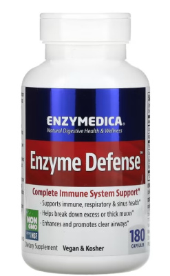 Enzymedica Enzyme Defense (Комплекс иммунной защиты) 180 капсул