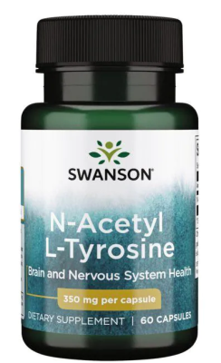 Swanson N-Acetyl L-Tyrosine (N-ацетил-L-тирозин) 350 мг 60 капсул