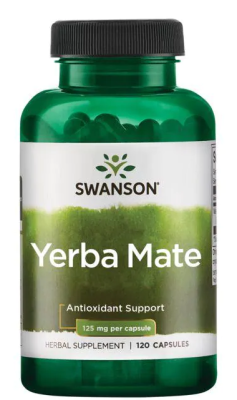 Swanson Yerba Mate (Йерба Мате) 125 мг 120 капсул