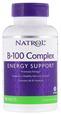 Natrol B-100 Complex 100 таблеток