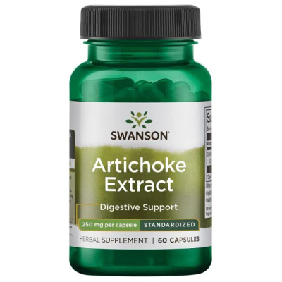 Swanson Artichoke Extract Standartized (Экстракт Артишока) 250 мг 60 капсул