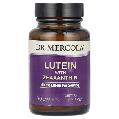 Dr. Mercola Lutein with Zeaxanthin (Лютеин с зеаксантином) 40 мг 30 капсул