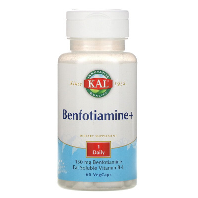 KAL Benfotiamine+ (Бенфотиамин+) 150 мг 60 капсул