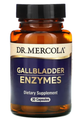 Dr. Mercola Gallbladder Enzymes (Ферменты желчного пузыря) 30 капсул