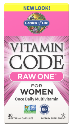 Garden Of Life Vitamin Code Raw One Womens (Мультивитамины для женщин) 30 вег капсул