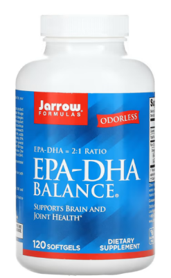 Jarrow Formulas EPA-DHA Balance (Баланс ЭПК-ДГК) 120 мягких капсул