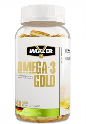 Maxler Omega-3 Gold (DE) 240 капсул