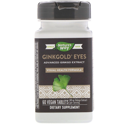 Nature's Way Ginkgold Eyes 60 таблеток