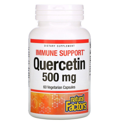 Natural Factors Quercetin (кверцетин) 500 мг 60 капсул