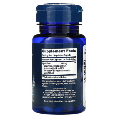Life Extension 5-LOX Inhibitor with ApresFlex (5-LOX блокатор с ApresFlex) 100 мг 60 капсул