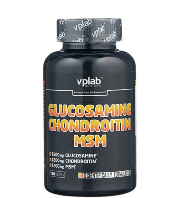 VPLab Glucosamine & Chondroitin & MSM 180 таблеток