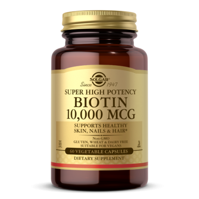 Solgar Biotin 10000 мкг 60 капсул.