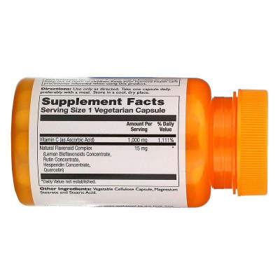 Thompson C 1000 mg (Витамин С 1000 мг) 60 капсул, 06/24