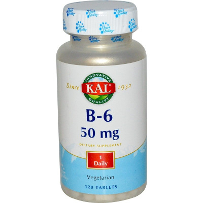 KAL B-6 50 мг (Б-6) 120 таблеток