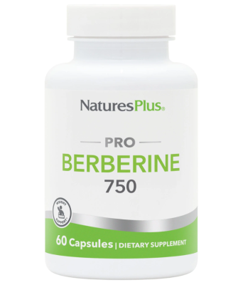 Natures Plus PRO BERBERINE (Берберин) 750 мг 60 капсул