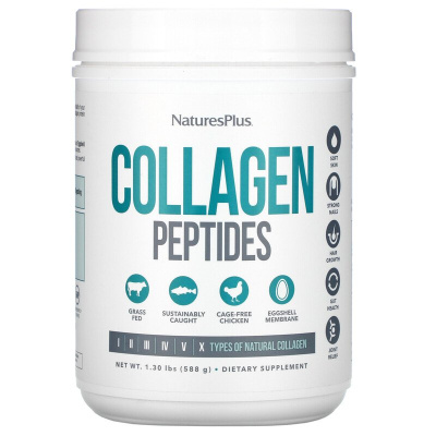 Nature's Plus Collagen Peptides (пептиды коллагена) 588 г