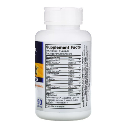 Enzymedica Digest gold + probiotics 90 капсул