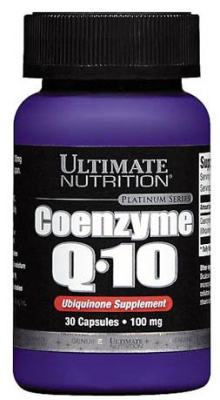 Ultimate Nutrition Coenzyme Q10 (Коэнзим Q10) 100 мг 30 капсул