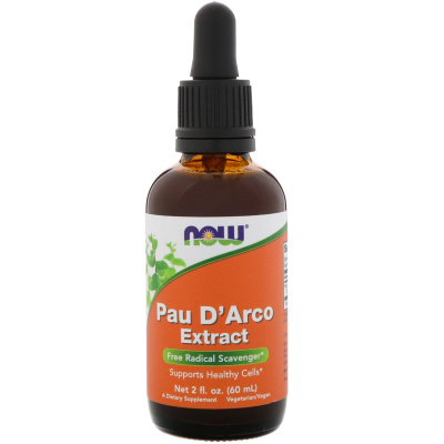 Now Foods Pau D' Arco Extract (Экстракт Муравьиного дерева) 60 мл