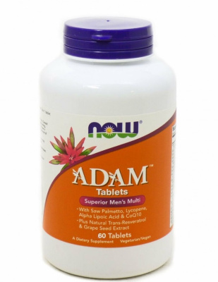 NOW ADAM Superior Men's Multi (Витаминно-минеральный комплекс для мужчин) 60 таблеток