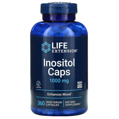Life Extension Inositol Caps (инозитол) 1000 мг 360 капсул