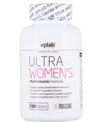 VPLab Ultra Women's Multivitamin Formula 180 каплет