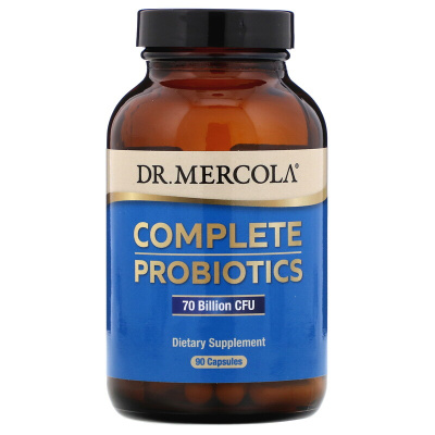 Dr. Mercola Complete Probiotics (Комплексные пробиотики) 70 млрд КОЕ 90 капсул