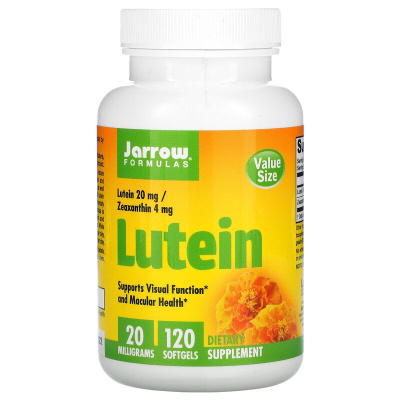 Jarrow Formulas Lutein (лютеин) 20 мг 120 капсул