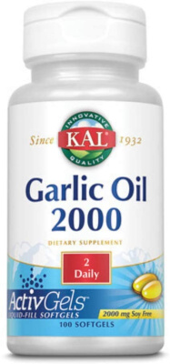 KAL Garlic Oil (Чесночное масло) 2000 мг 100 капсул