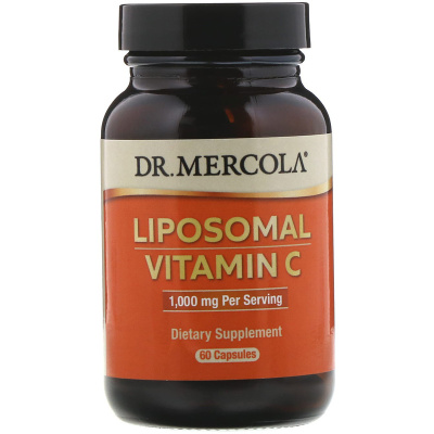 Dr. Mercola Liposomal Vitamin C (Липосомальный витамин С) 1000 мг 60 капсул