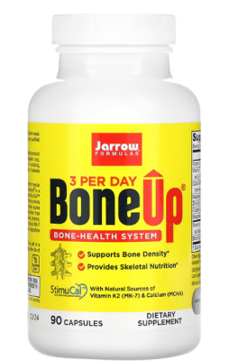 Jarrow Formulas Bone-Up (Комплекс для укрепления костей три в день) 90 капсул, срок годности 12/2023