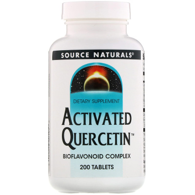 Source Naturals Activated Quercetin (Активированный кверцетин) 200 таблеток