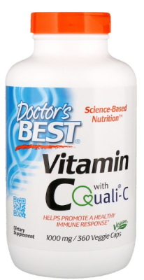 Doctor's Best Vitamin C with Quali-C (Витамин C с Quali-C) 1000 мг 360 капсул