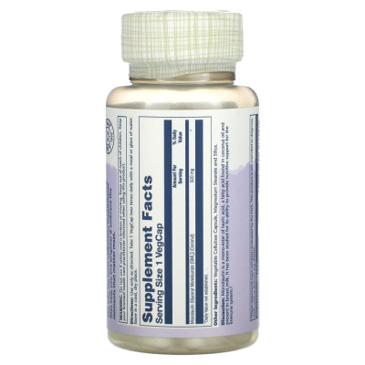 Solaray Monolaurin (Монолаурин) 500 мг 60 капсул