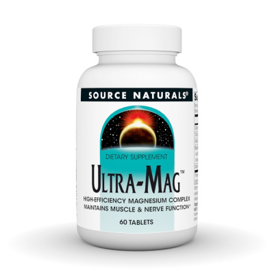 Source Naturals Ultra-Mag (Магниевый комплекс с витамином B6) 60 таблеток