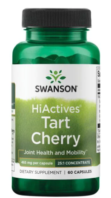 Swanson Hiactives Tart Cherry (Концентрат вишни) 465 мг 60 капсул