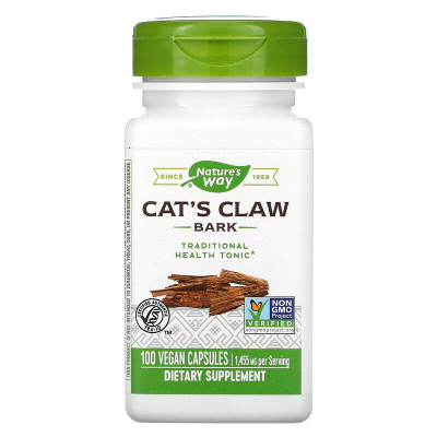 Nature's Way Cat's Claw Bark (кора кошачьего когтя) 485 мг 100 капсул