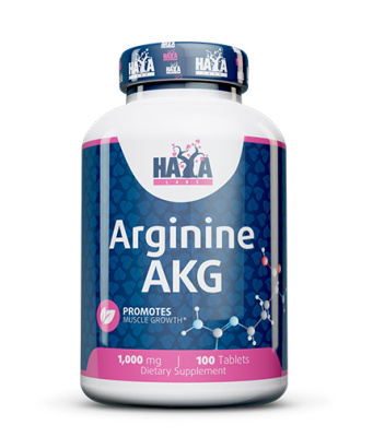 Haya Labs Arginine AKG (Аргинин АКГ) 1000 мг 100 таблеток