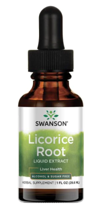 Swanson Licorice Root Liquid Extract (Жидкий экстракт корня солодки - без спирта и сахара) 29,6 мл