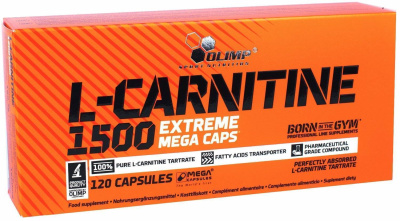 OlimpL-Carnitine 1500 Extreme Mega Caps 120 капсул